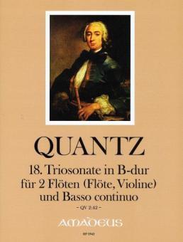 18. Triosonate in B-dur QV:42 