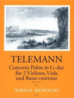 Concerto Polon in G-dur TWV 43:G7 