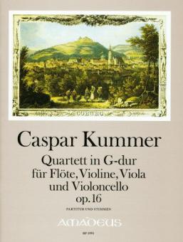 Quatuor en sol majeur op. 16 