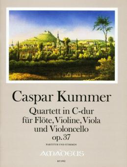 Quatuor en do majeur op. 37 