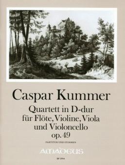 Quartett op. 49 in D-dur 