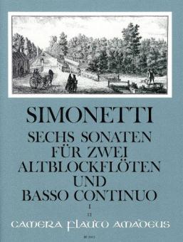 6 Sonates op.2 Vol. I 