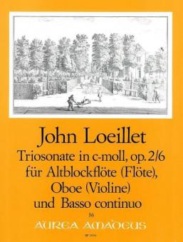Sonate a tre en do mineur op. 2/6 