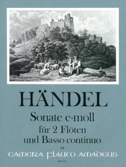 Sonate in e-moll 