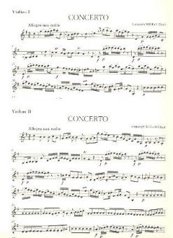 Concerto en sol majeur - Jeu de parties : 3/3/2/3 + 2 Corni en sol 