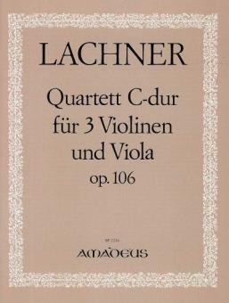 Quatuor en do majeur op. 106 