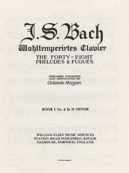 Präludium und Fuge Nr. 6 in d-Moll Heft 1 