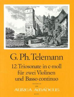 12. Triosonate in c-moll TWV 42:c8 