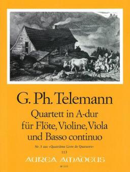 Quartett in A-dur TWV 43:A4 
