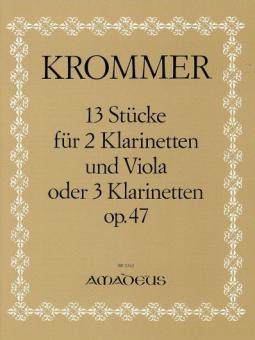 13 pièces op. 47 
