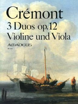 Trois duos op. 12 