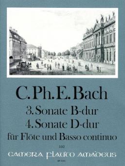3. Sonate in B-dur - 4. Sonate in D-dur Wq 125/6 