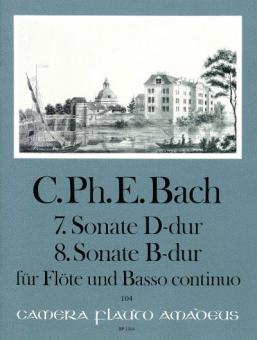 7. Sonate in D-dur - 8. Sonate in B-dur Wq 129/30 