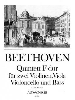 Quintett in F-dur op. 17 