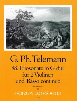 38. Triosonate in G-dur TWV 42:G9 