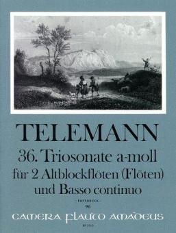 36. Triosonate in a-moll TWV 42:a9 