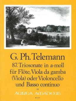 87. Triosonate in a-moll TWV 42:a7 