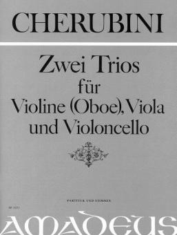 Deux trios en sol majeur et en do majeur 