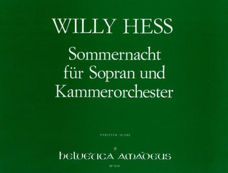 Sommernacht op. 73 