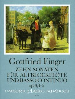10 Sonates op. 3 Vol. I : sonates 1-5 