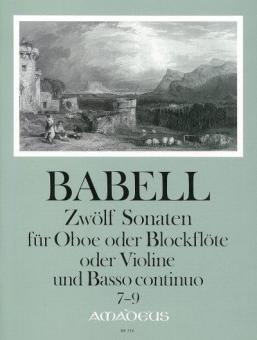 12 sonates Vol. III 