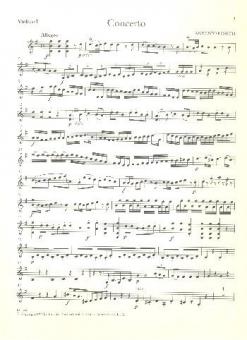 Concerto en sol majeur - Murray RWV C15 - Jeu de parties : 5/4/3/4+2 flûtes + 2 Corni 