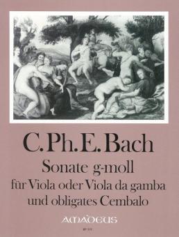 Sonate en sol mineur - Wq 88 