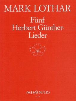 5 chansons op. 88 de Herbert Günther 