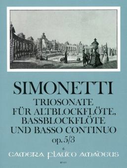 Sonate en sol mineur op. 5/3 