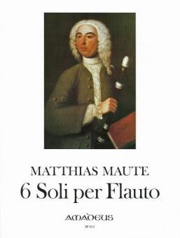 Six solos pour flûte à bec sans basse 
