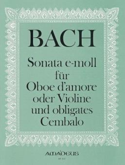 Sonate en mi mineur (d'après BWV 528) 