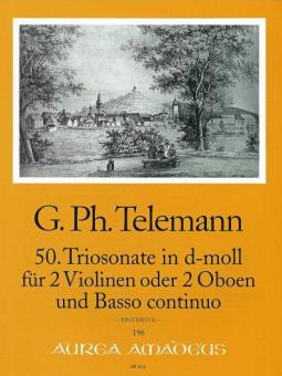 50. Triosonate in d-moll 