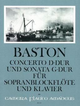 Concerto VI en ré majeur et Sonate en sol majeur 