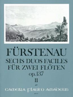 Six duos faciles op. 137 - Volume II : Duos 4-6 