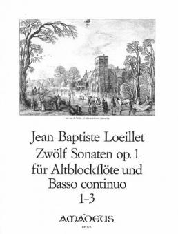 12 Sonates op. 1 Vol. I 
