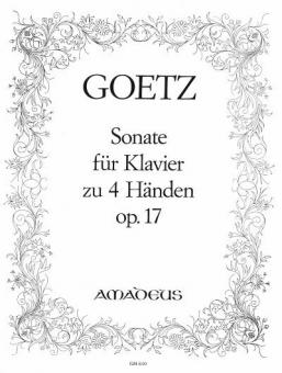 Sonate en sol mineur op.17 