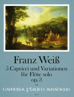 5 Capricci et variations op. 3 