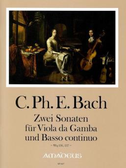 2 Sonaten für Viola da gamba und Bc. 