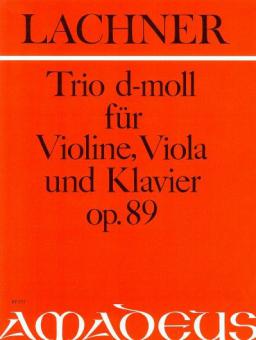 Trio en ré mineur op. 89 