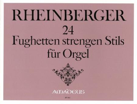 24 Fughettas en style strict op. 123 