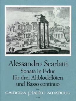Sonate en fa majeur 