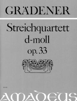 Quatuor op. 33 en ré mineur 