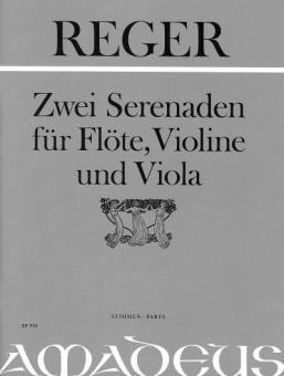 Deux sérénades op. 77a en ré majeur et op. 141a en sol majeur 