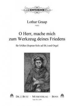 O Herr, mache mich zum Werkzeug deines Friedens 