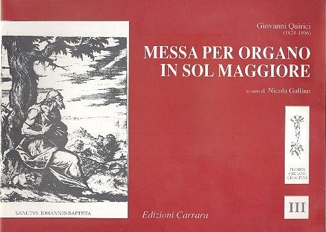 Messa per Organo in Sol maggiore 