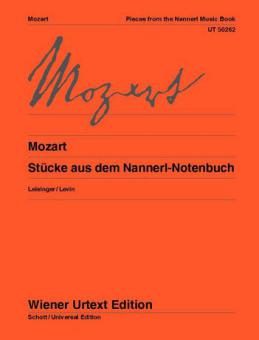 Pièces du Cahier de musique de Nannerl 