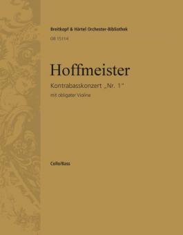 Kontrabasskonzert Nr. 1 in D-dur 