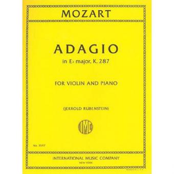 Adagio E flat Major K.287 