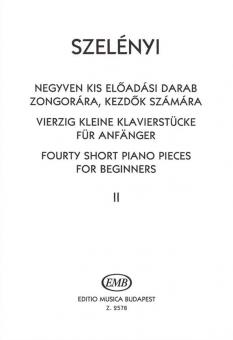 40 kleine Klavierstücke 2 