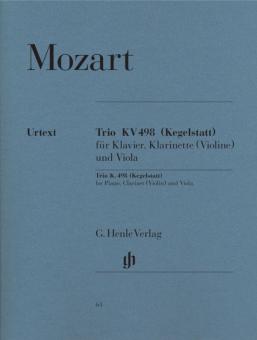 Trio in E flat major K. 498 (Kegelstatt) 